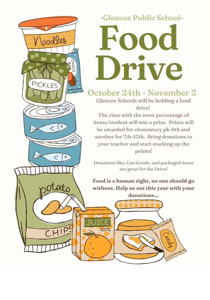 Student Council Food Drive 