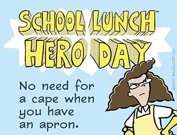 School lunch hero day